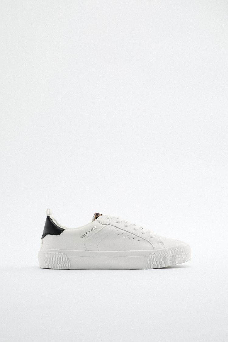 Zara two tone sneakers top